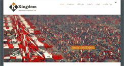 Desktop Screenshot of kingdom.com.br