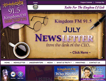 Tablet Screenshot of kingdom.fm