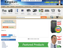 Tablet Screenshot of kingdom.com