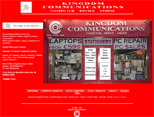 Tablet Screenshot of kingdom.ie